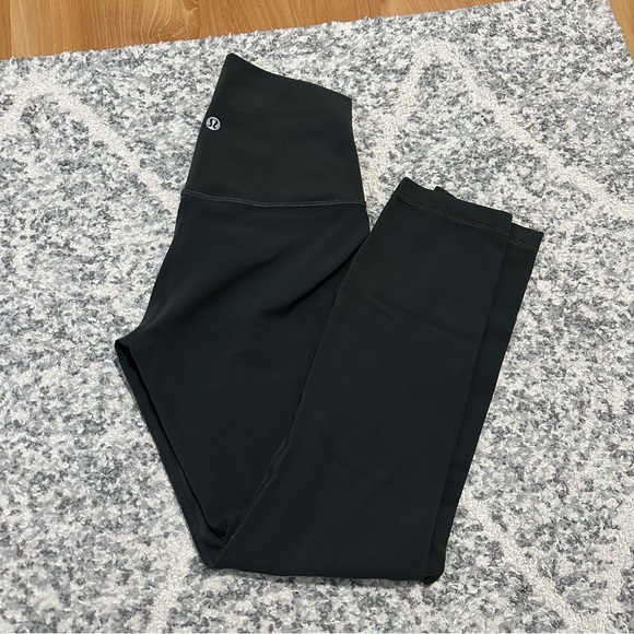 LULULEMON Align High Rise Crop 23” Graphite Grey - Picture 3 of 6